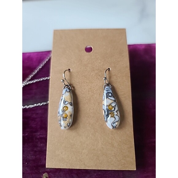 925 Polymer Clay Jewelry Set, NEW - Picture 2 of 10